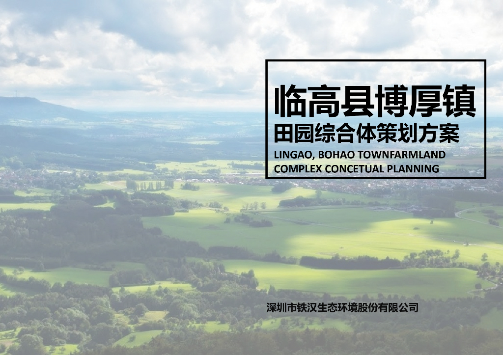 [海南]临高县博厚镇 田园综合体策划方案