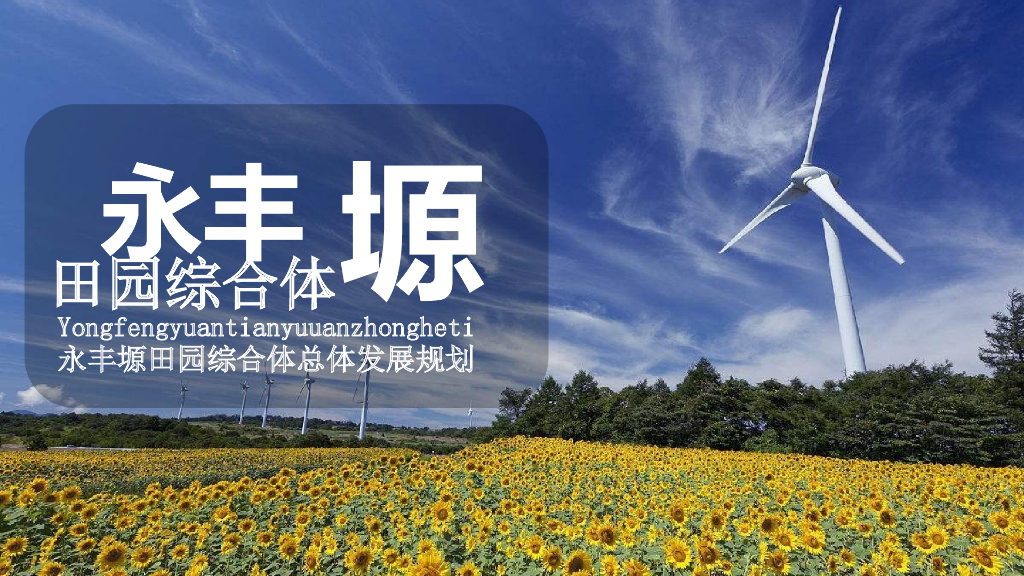 [陕西]潼关县永丰塬田园综合体概念发展规划