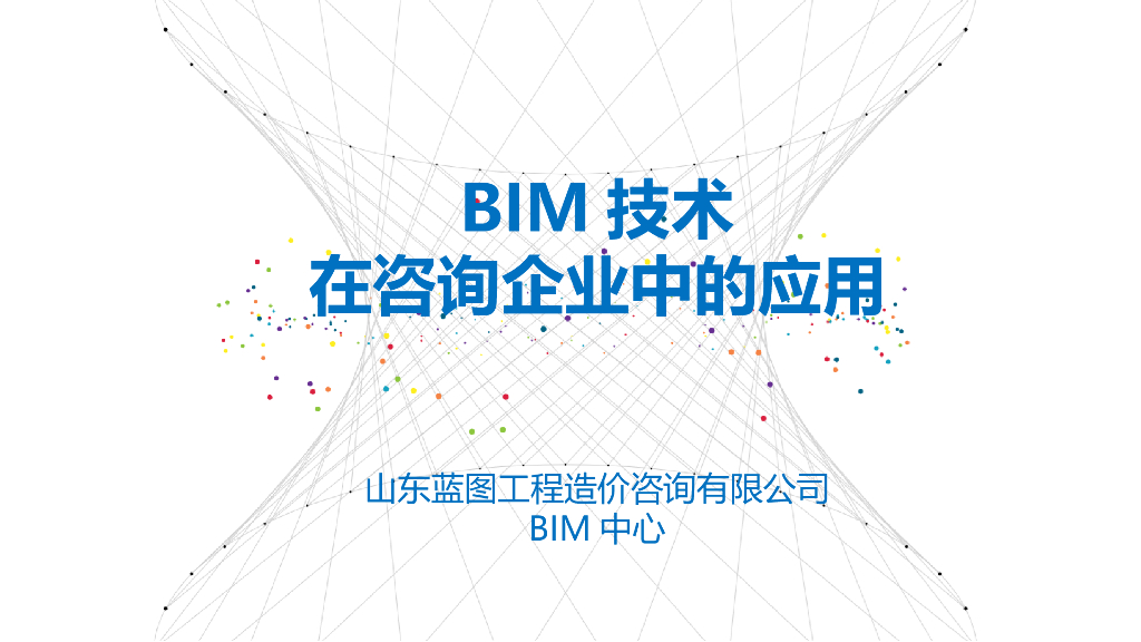 BIM技术在咨询企业中的应用(95页)