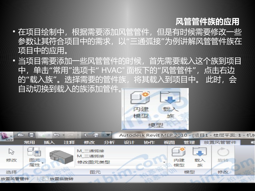 Revit培训讲义-族的实例应用与模型深化