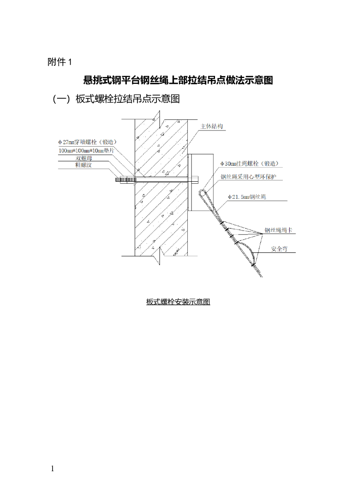 施工现场悬挑式钢平台做法详解（附验收表）