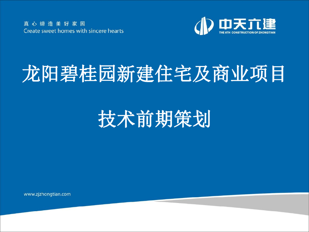 新建住宅及商业项目技术前期策划（198页）