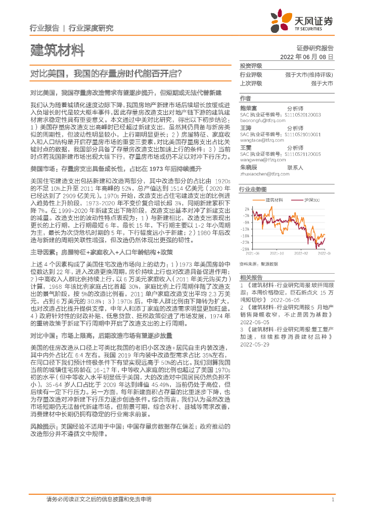 对比美国分析我国的存量房时代能否开启