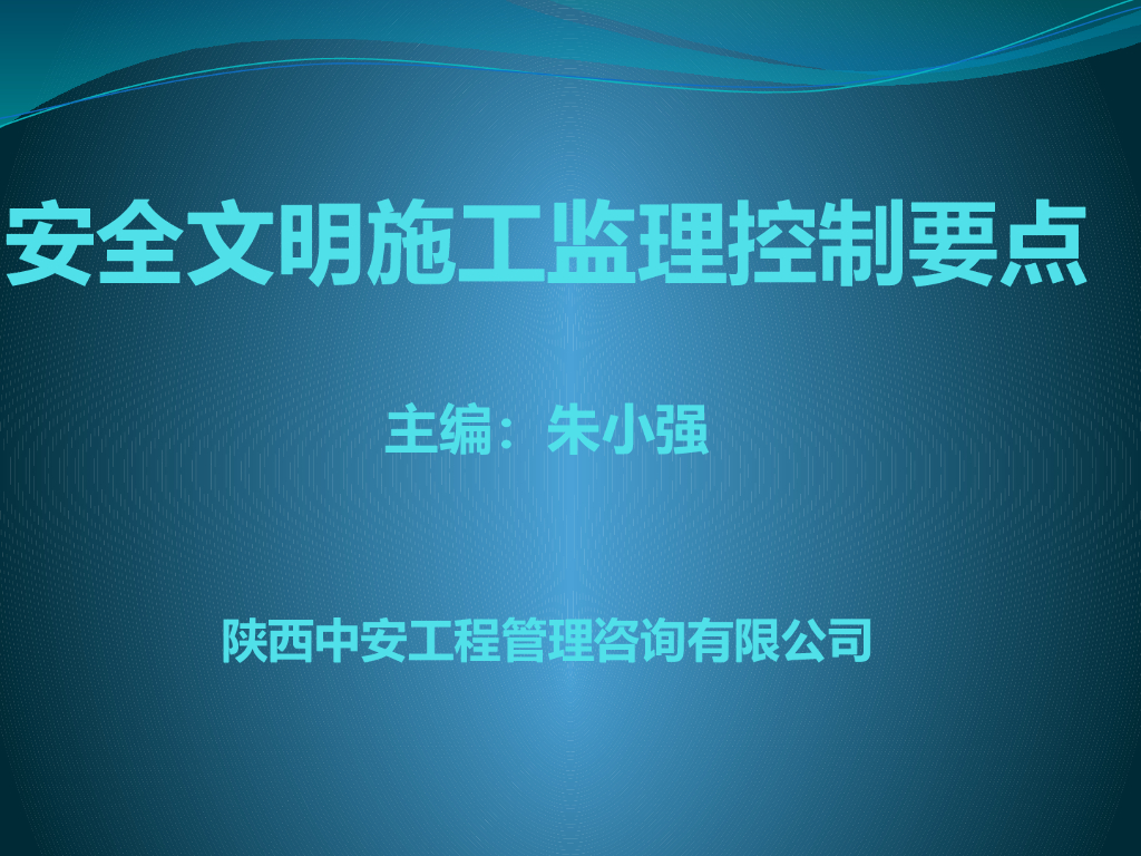 项目安全文明监理控制要点（多表，48页）