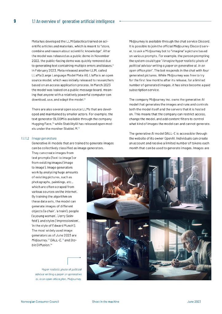 挪威消费者协会：生成式人工智能对消费者的危害（英文版）_第9页