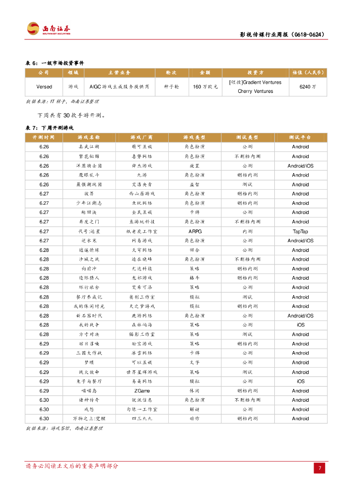 西南证券：影视传媒行业周报：网信办公布首批深度合成算法备案，ChatGPT首次应用于车载系统_第10页