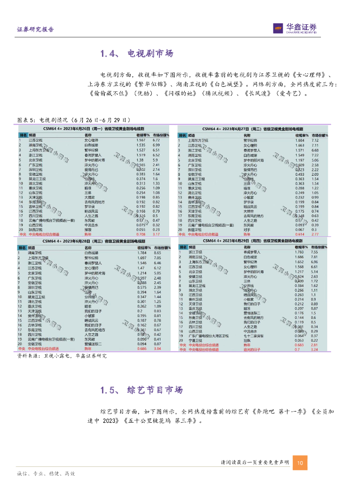华鑫证券：传媒新消费行业周报：迎世界人工智能大会_第10页