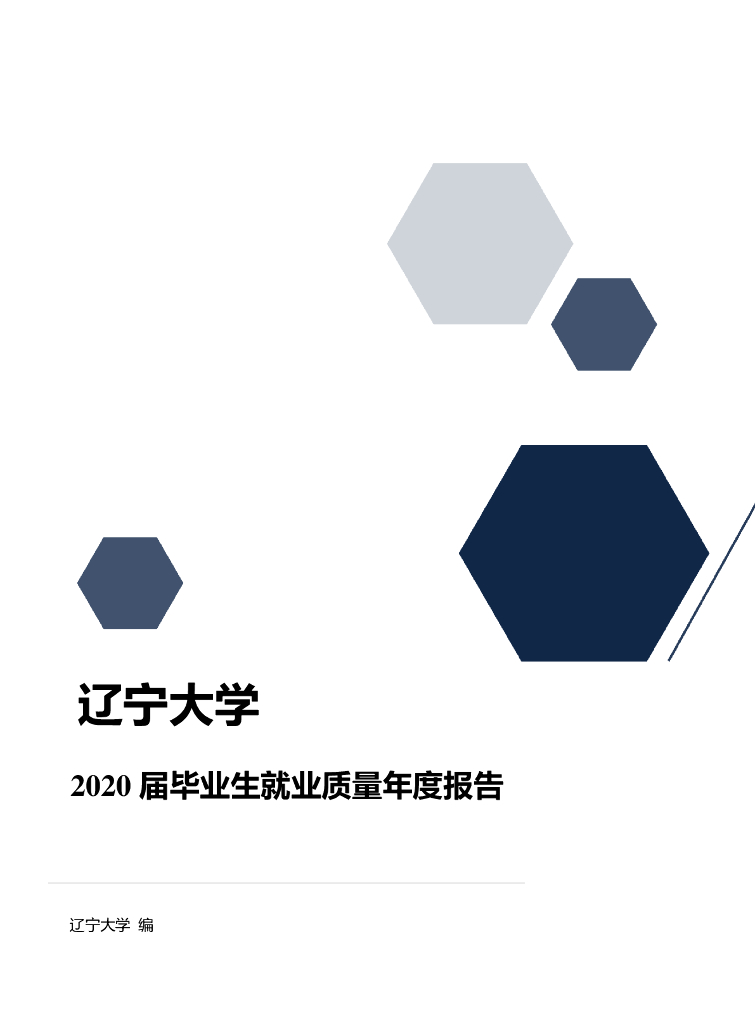 辽宁大学2020届毕业生就业质量年度报告