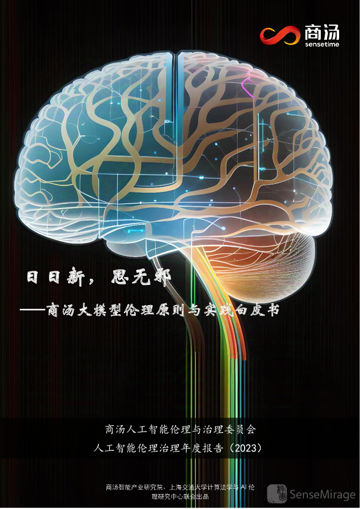 商汤：日日新，思无邪——大模型伦理原则与实践白皮书2023