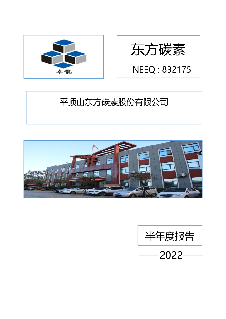 832175-东方碳素：2022年半年度报告(更正后)