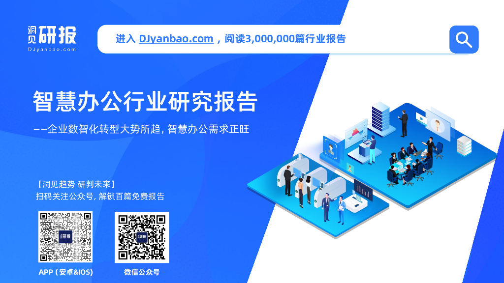 洞见研报：智慧办公行业研究报告