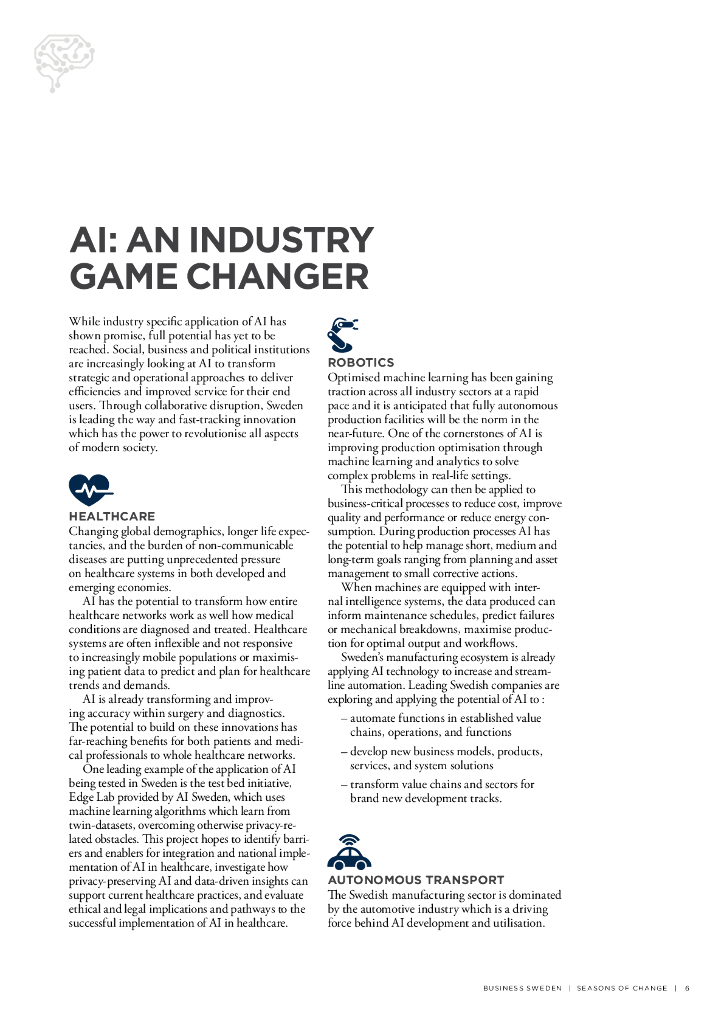 瑞典贸易投资委员会（Business Sweden）：2022年瑞典人工智能发展前景报告（英文版）_第6页