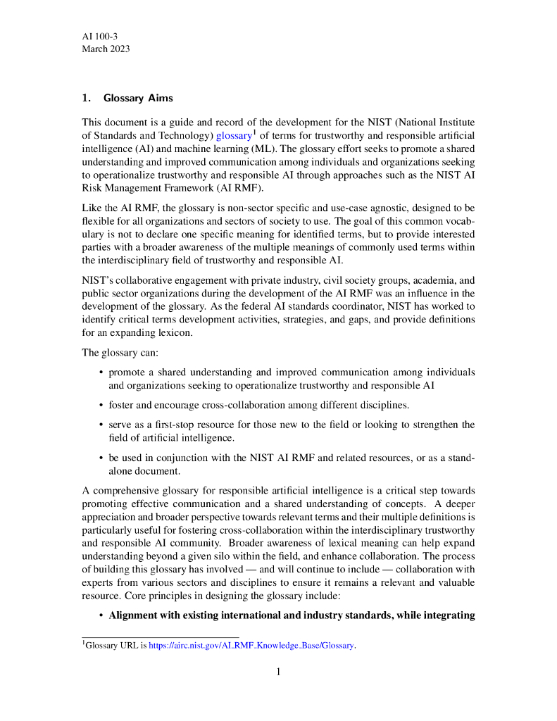 NIST：值得信赖的人工智能语言： 深入的术语表（英文版）_第7页