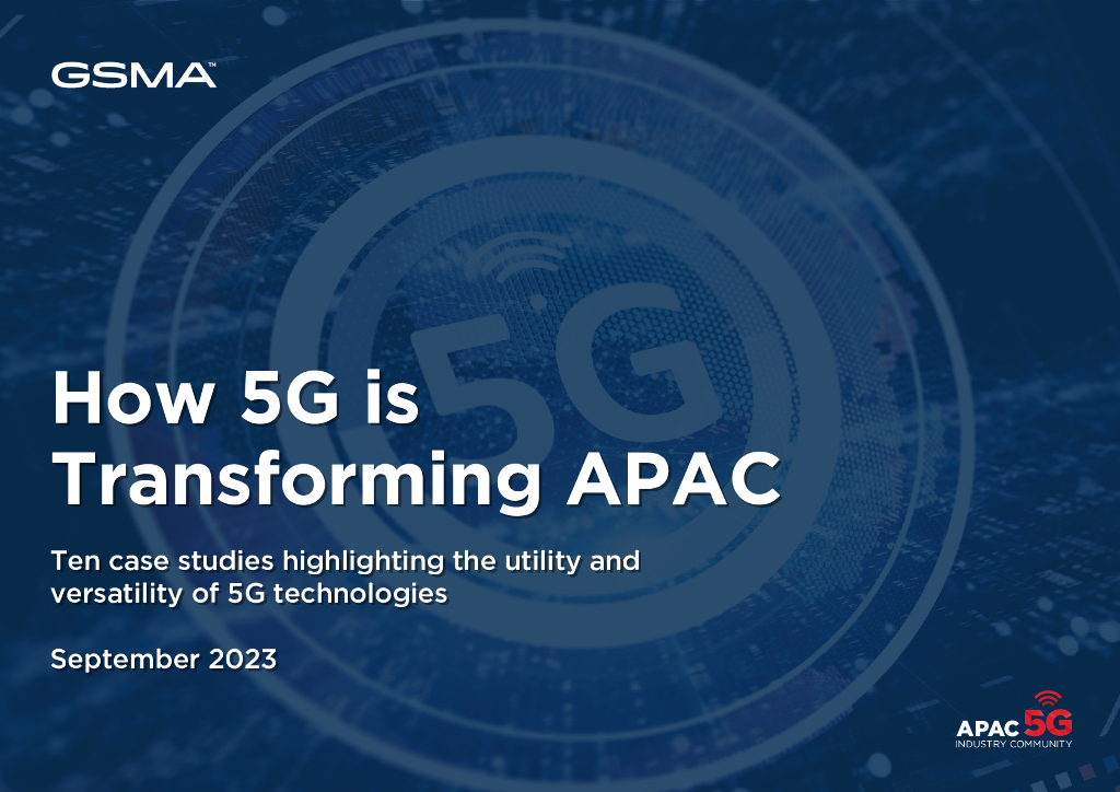 GSMA：2023年亚太地区5G产业报告（英文版） 海报