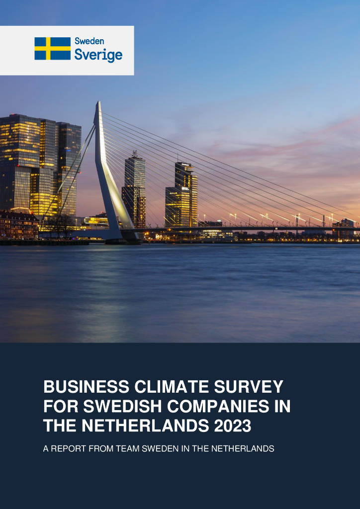 Team Sweden：2023年荷兰商业环境调查报告（英文版）