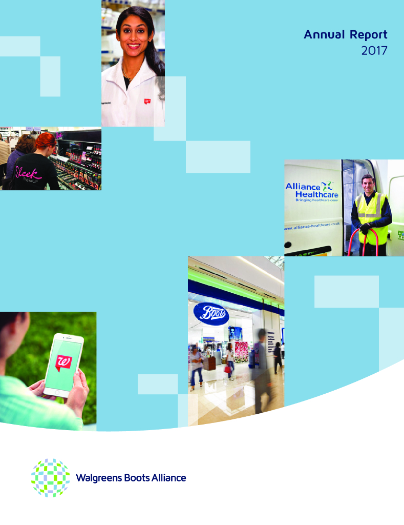 沃博联（WALGREENS BOOTS ALLIANCE）2017年年度报告（英文版）