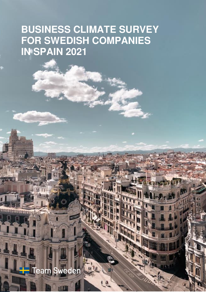 Team Sweden：2021年西班牙商业环境调查报告（英文版）
