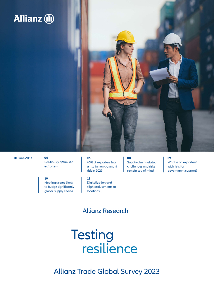 安联（Allianz）：2023年全球贸易调查报告（英文版）