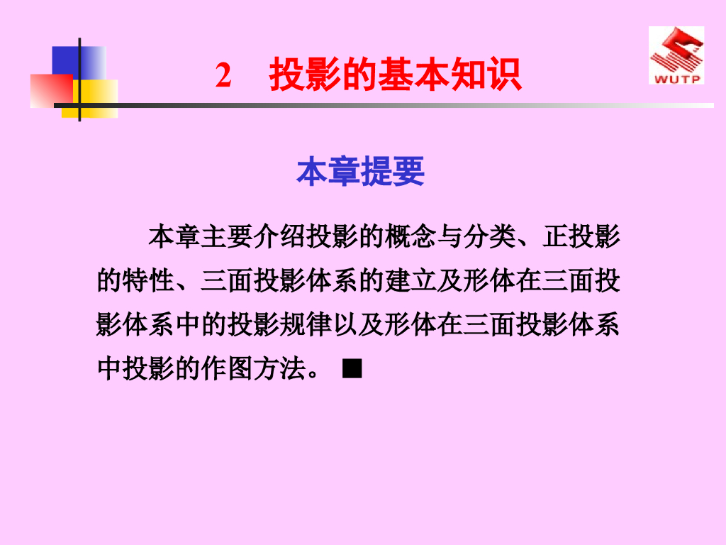 投影的基本知识