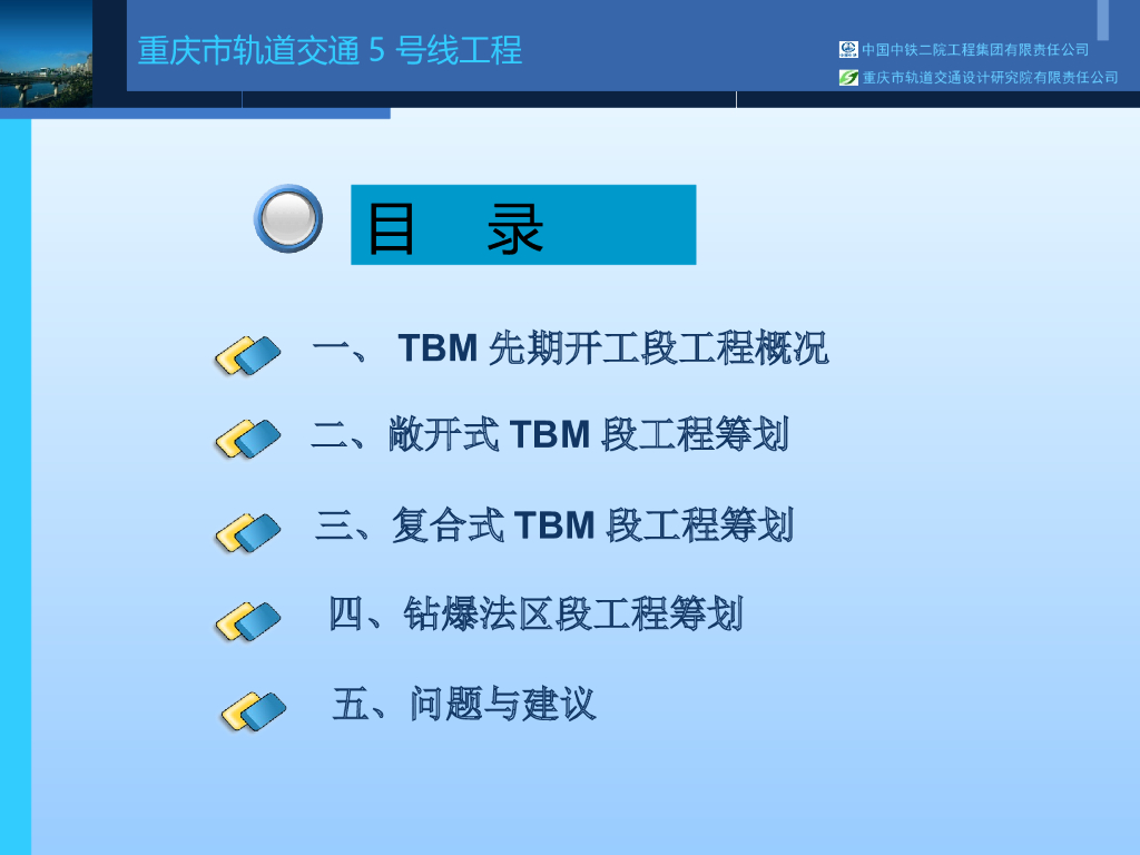【重庆】轨道交通工程规划概况PPT