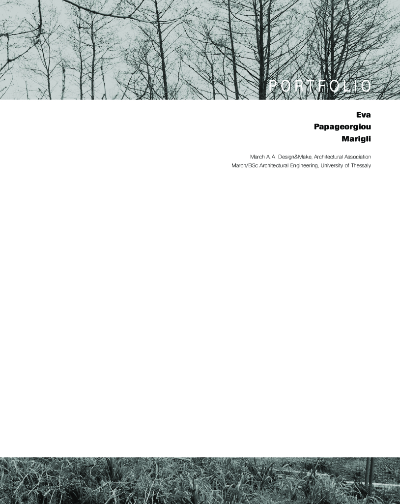 Portfolio Of Eva Papageorgiou Marigli