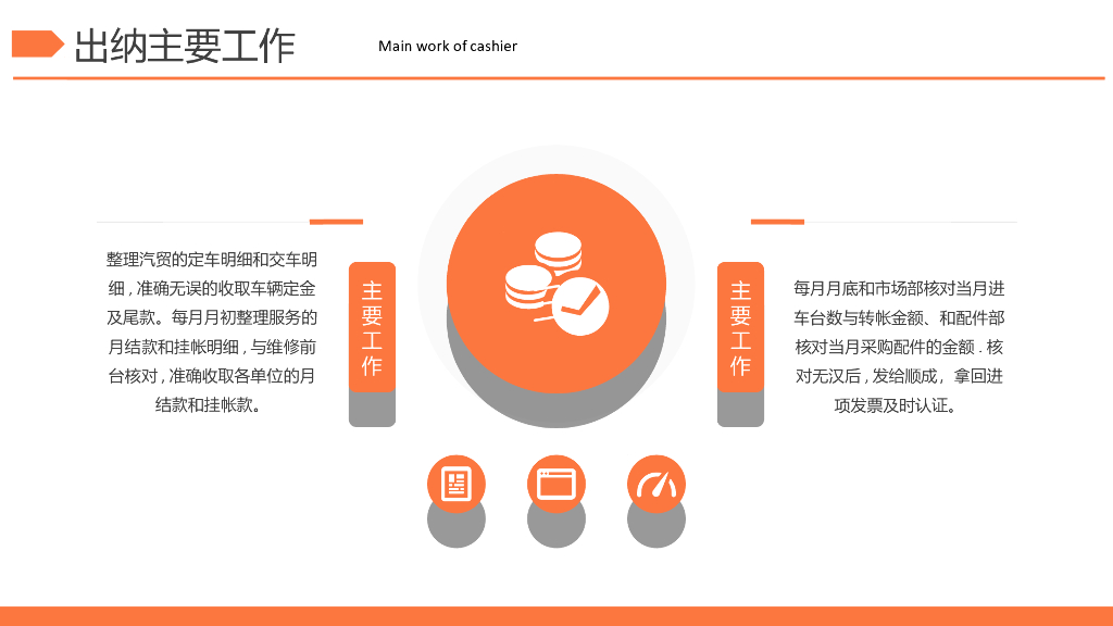 财务部出纳年终工作总结PPT_第8页