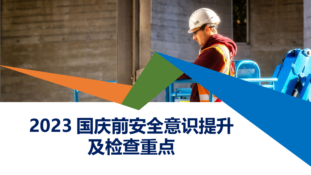 2023国庆前安全意识提升及节前检查重点184P