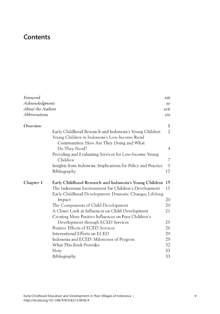 世界银行：发展方向报告-印度尼西亚贫困村庄的幼儿教育与发展：坚实的基础，后来的成功（英文版）_第7页