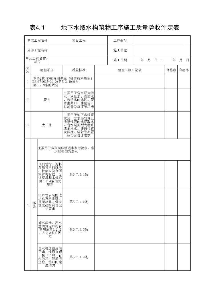 水利供水工程施工质量验收条文说明18P