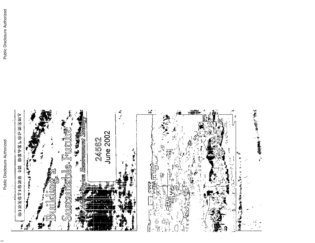 世界银行：发展方向报告-建设可持续的未来：非洲区域环境战略（英文版）