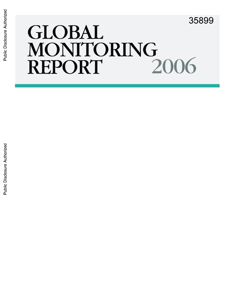 世界银行：2006年全球监测报告：千年发展目标-加强相互问责、援助、贸易和治理（英文版）