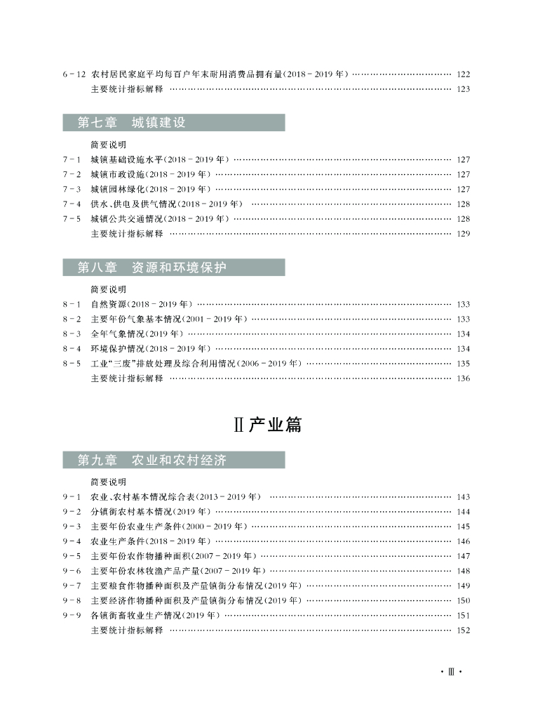 重庆市北碚区统计年鉴（2020年）_第7页