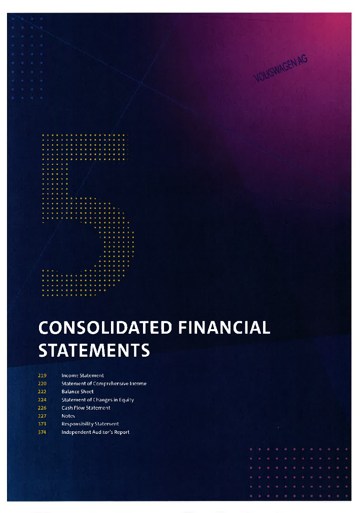 大众汽车股份公司截至2021年12月31日止年度的合并财务报表(英文版本及中文译本)