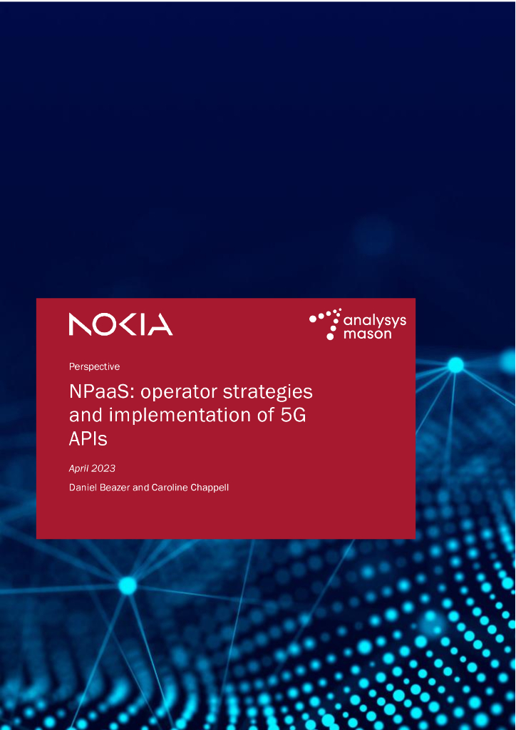 易观梅森：NPaaS：运营商战略和5G API的实现（英文版）