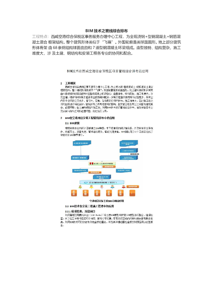 BIM技术之管线综合排布