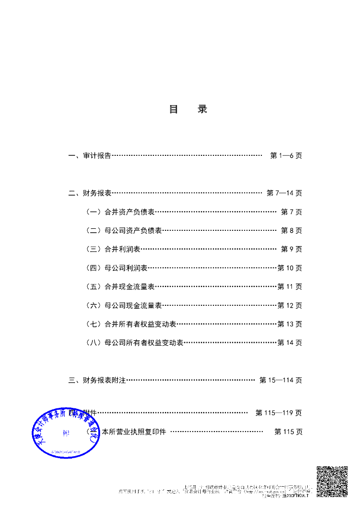 华数传媒控股股份有限公司2022年度经审计的合并及母公司财务报告