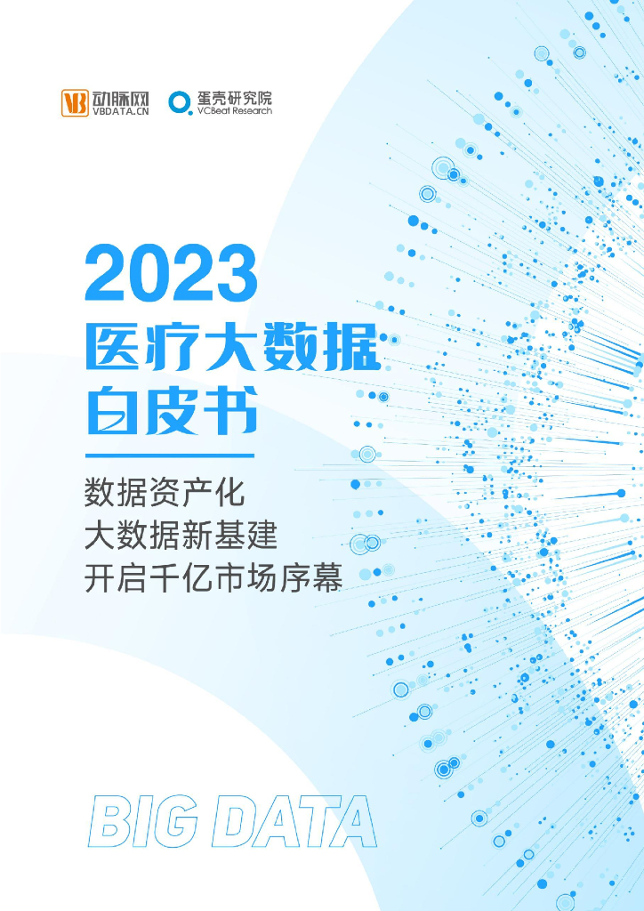 动脉网：2023医疗大数据白皮书