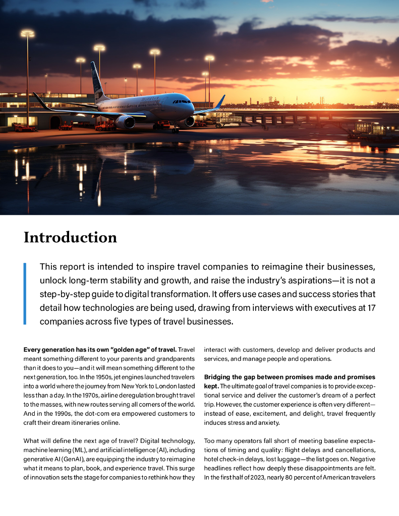 麦肯锡：2023年人工智能时代的旅游业发展前景分析报告（英文版）_第7页