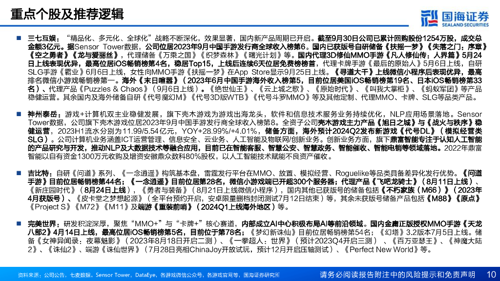 国海证券：传媒行业月报：ChatGPT多模态重磅升级，坚守AIGC+低估值主线_第10页