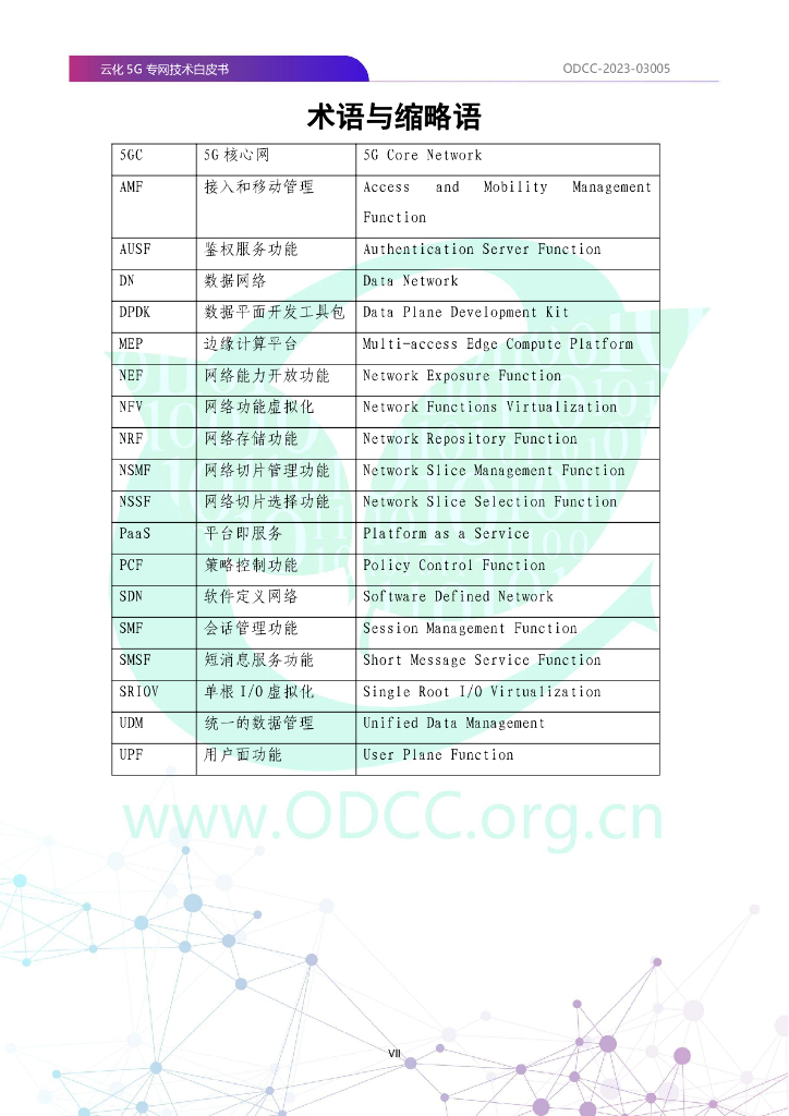ODCC：2023云化5G专网技术白皮书_第8页