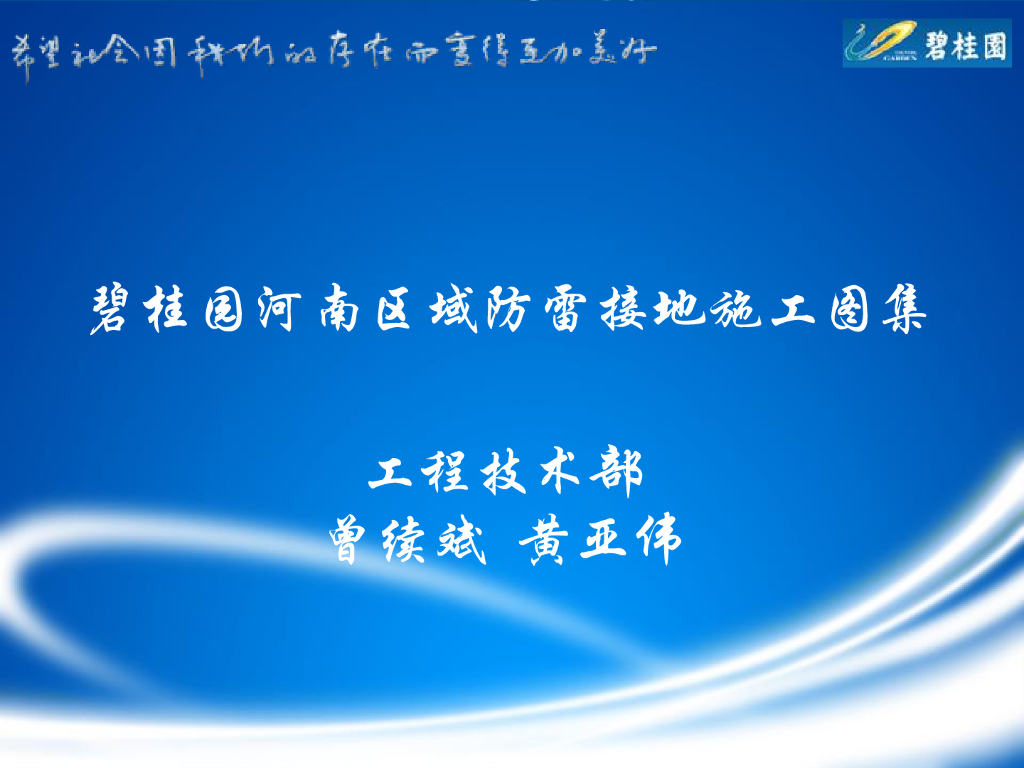 知名房企丨防雷接地施工标准图集