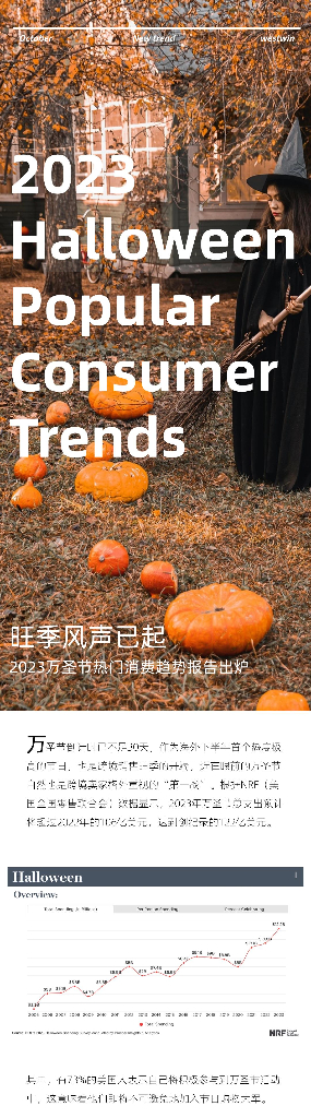 西窗科技：2023万圣节热门消费趋势报告