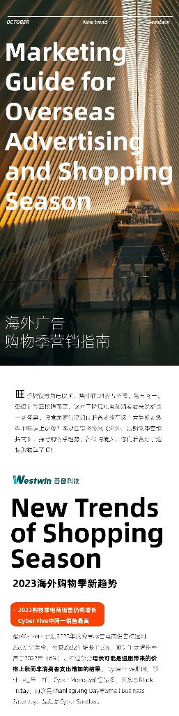 西窗科技：2023海外广告购物季营销指南