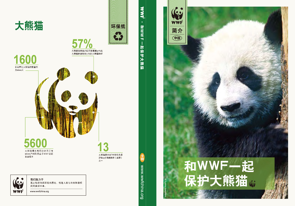 世界自然基金会：和WWF一起保护大熊猫