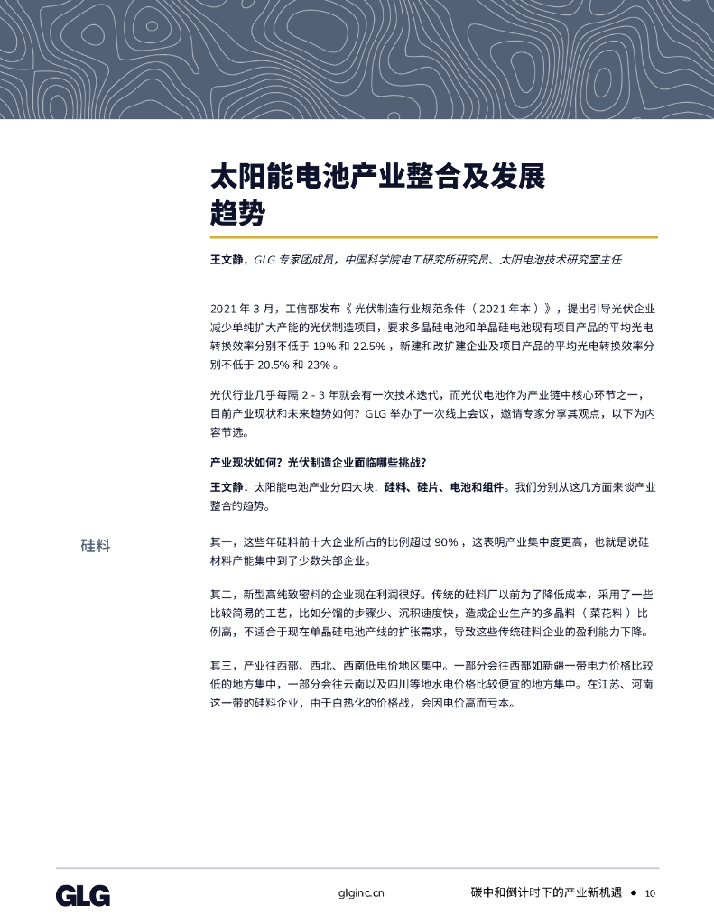 格理集团：碳中和倒计时下的产业新机遇_第10页