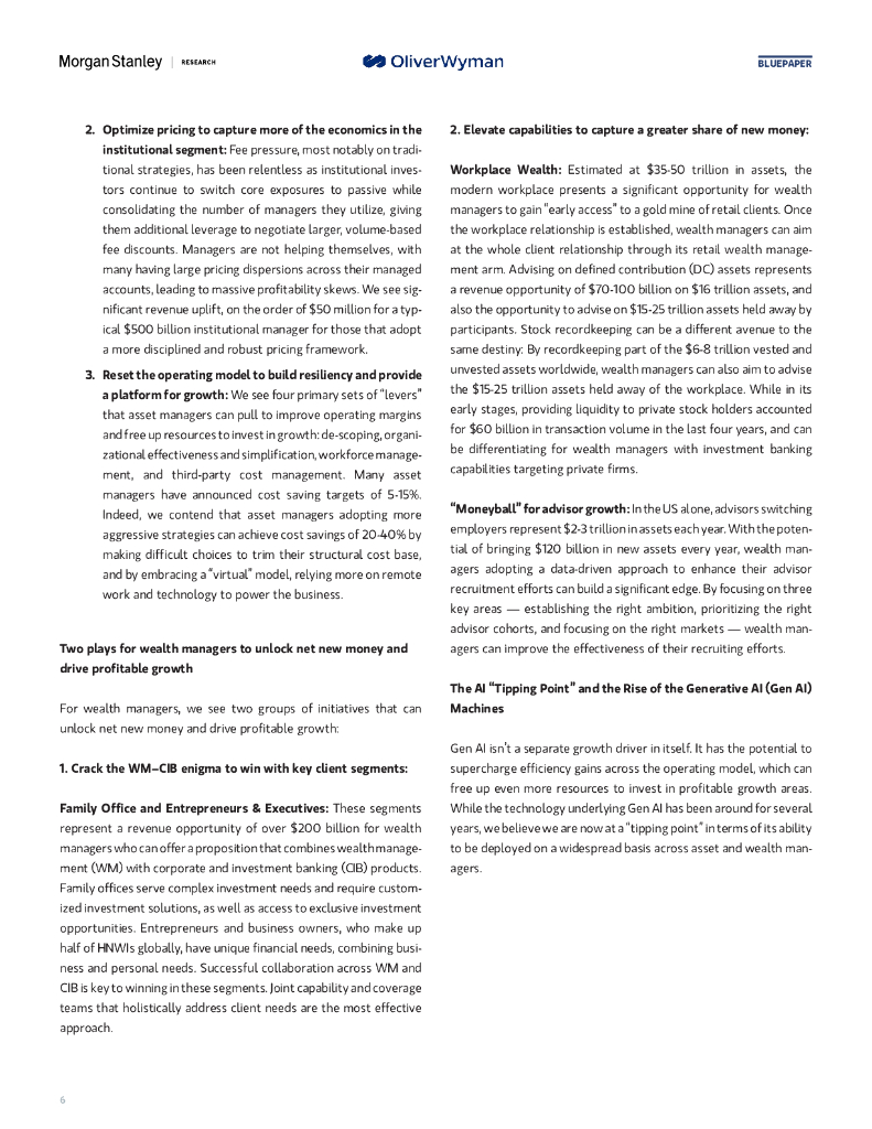 摩根士丹利：2023全球财富和资产管理报告：人工智能的临界点（英文版）_第6页