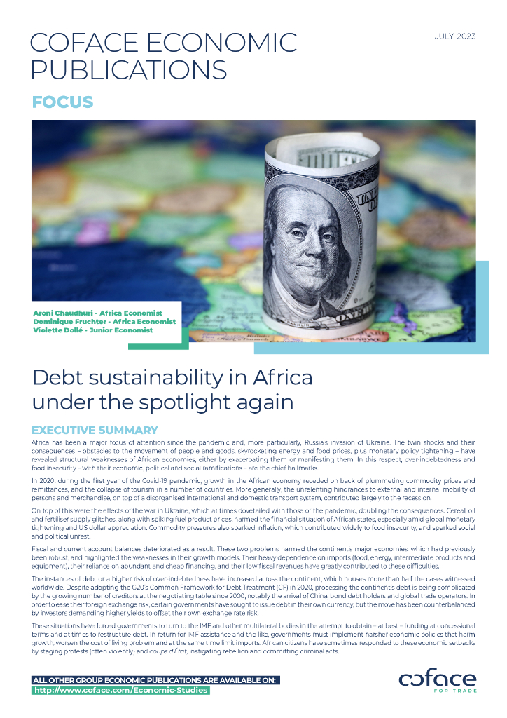 DEBT SUSTAINABILITY IN AFRICA UNDER THE SPOTLIGHT AGAIN