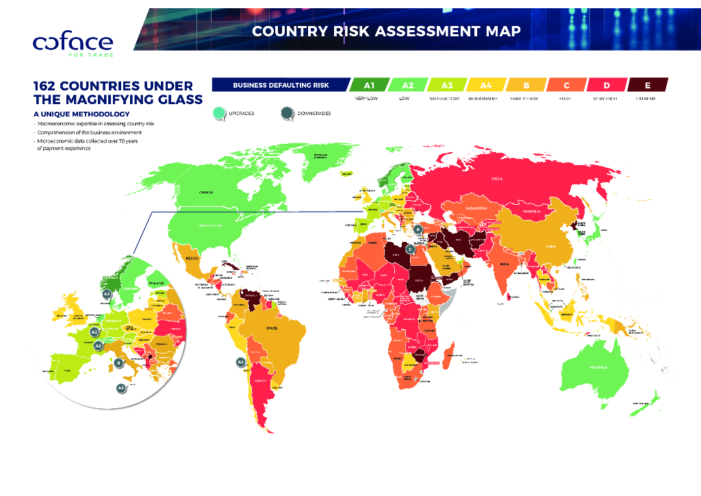COUNTRY RISK ASSESSMENT MAP - Q3 2022