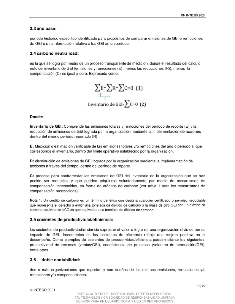 INTECO：碳中和示范要求 INTE B5 2021（英文版）_第10页