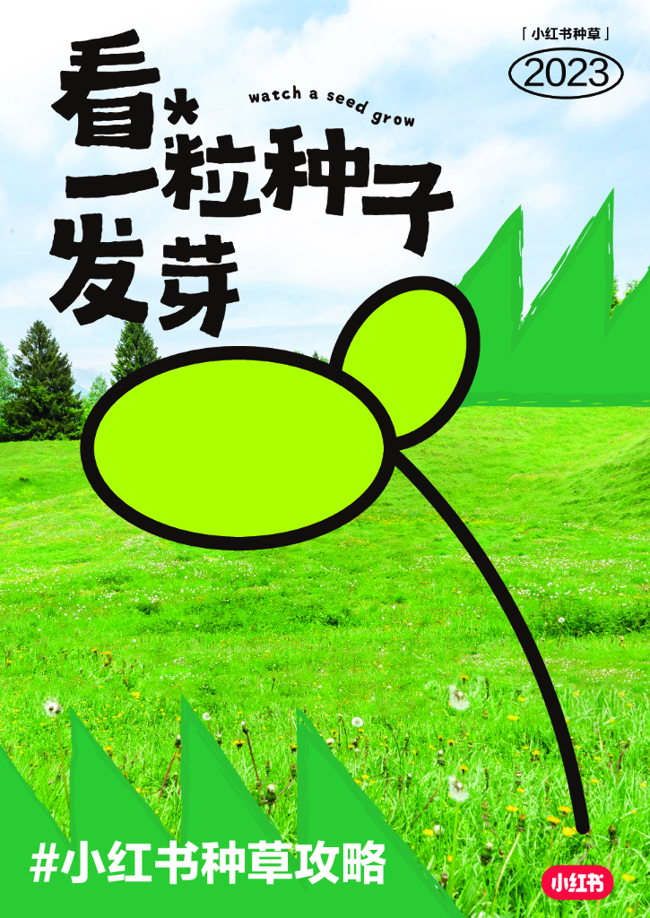 小红书种草攻略：2023看一粒种子发芽报告